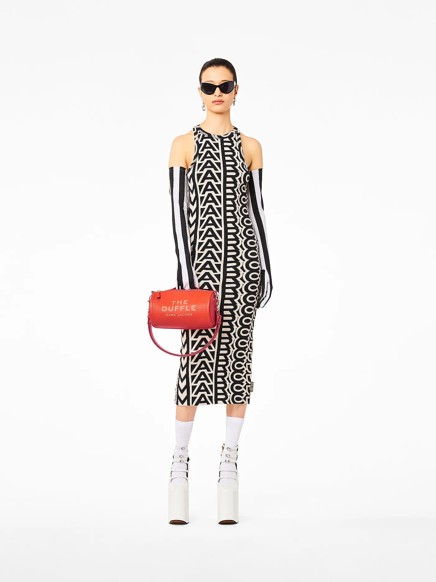 MARC JACOBS | Ledertasche - Umhängetasche THE DUFFLE BAG | 